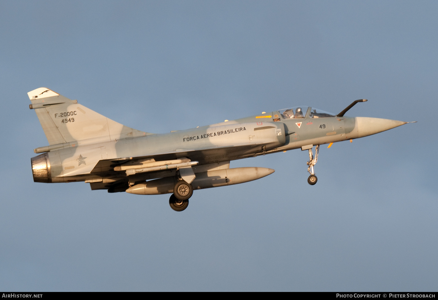 Aircraft Photo of 4949 | Dassault Mirage 2000C | Brazil - Air Force | AirHistory.net #600640