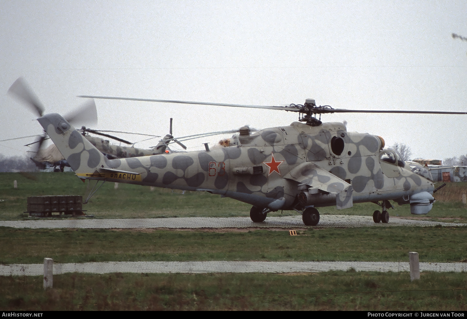 Aircraft Photo of 63 red | Mil Mi-24K | Russia - Air Force | AirHistory.net #600644