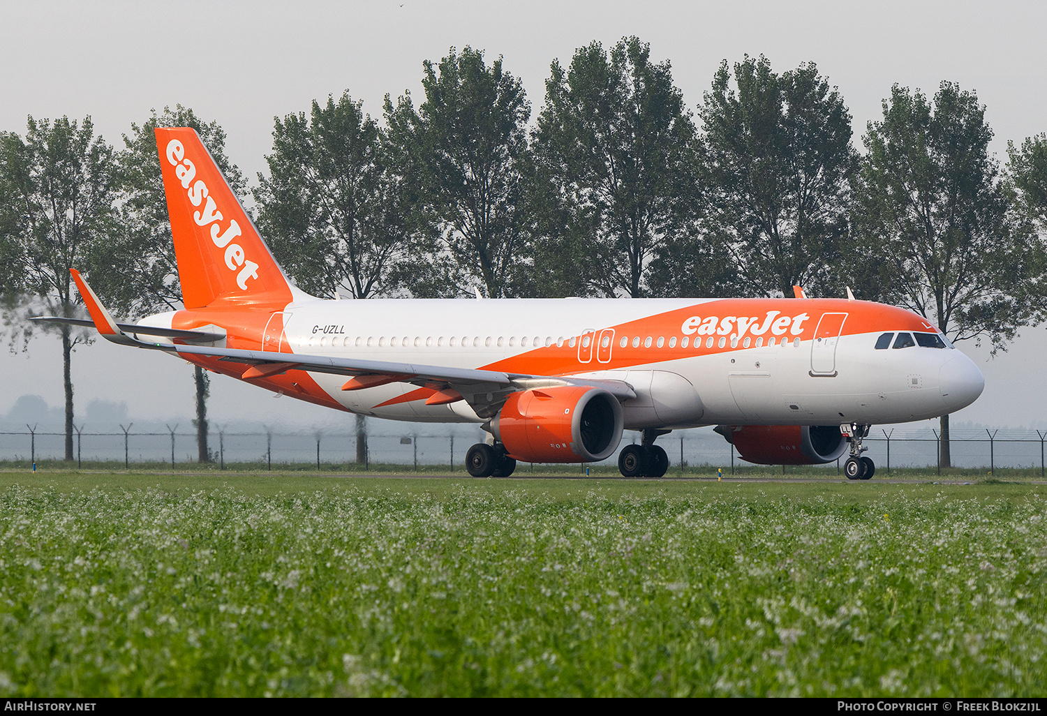 Aircraft Photo of G-UZLL | Airbus A320-251N | EasyJet | AirHistory.net #600653