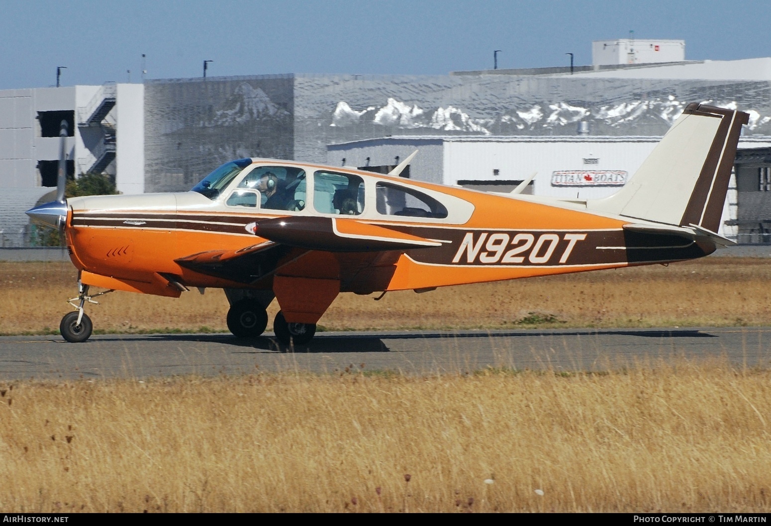 Aircraft Photo of N920T | Beech 35-33 Debonair | AirHistory.net #600663