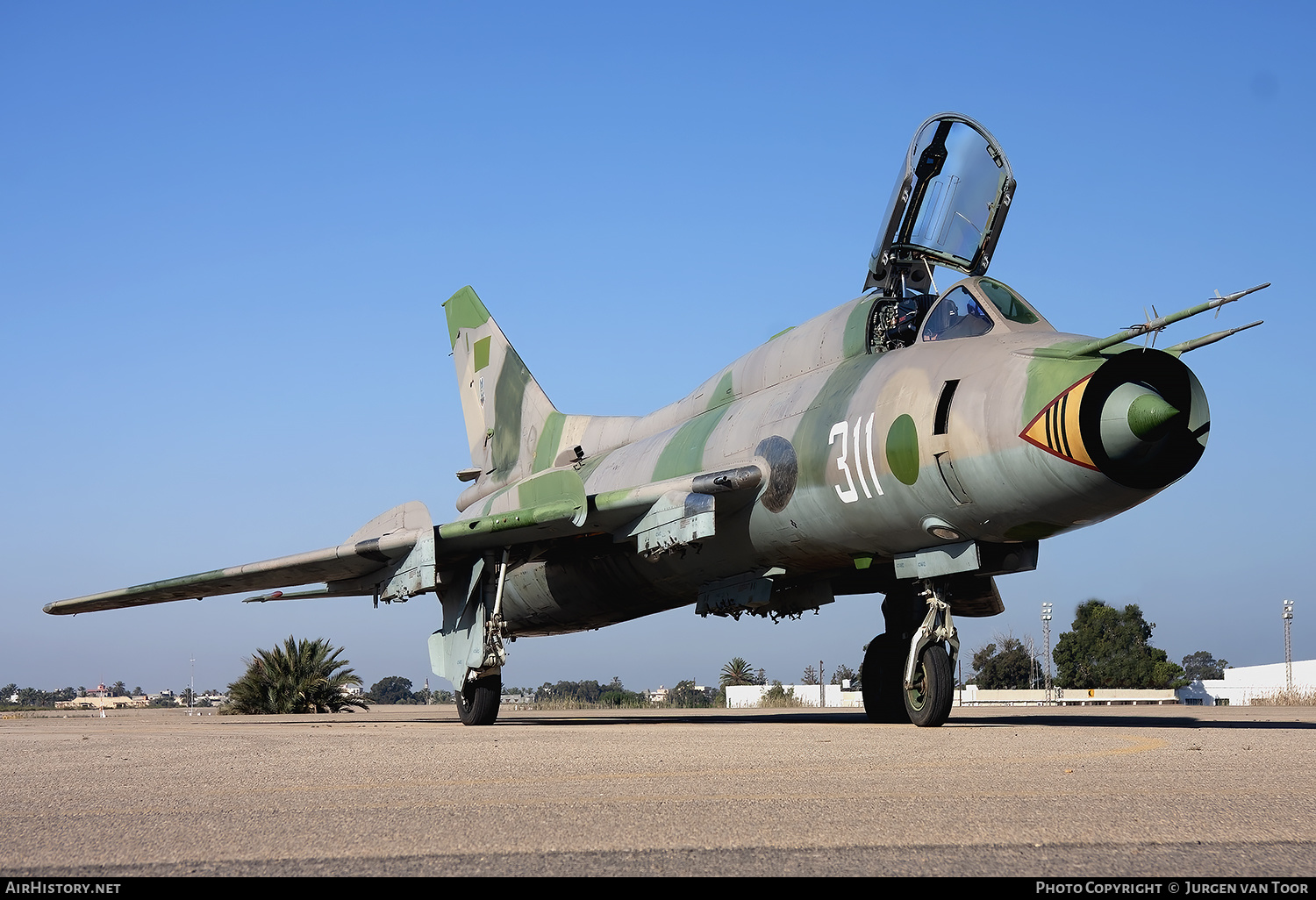 Aircraft Photo of 311 | Sukhoi Su-22M3 | Libya - Air Force | AirHistory.net #600677