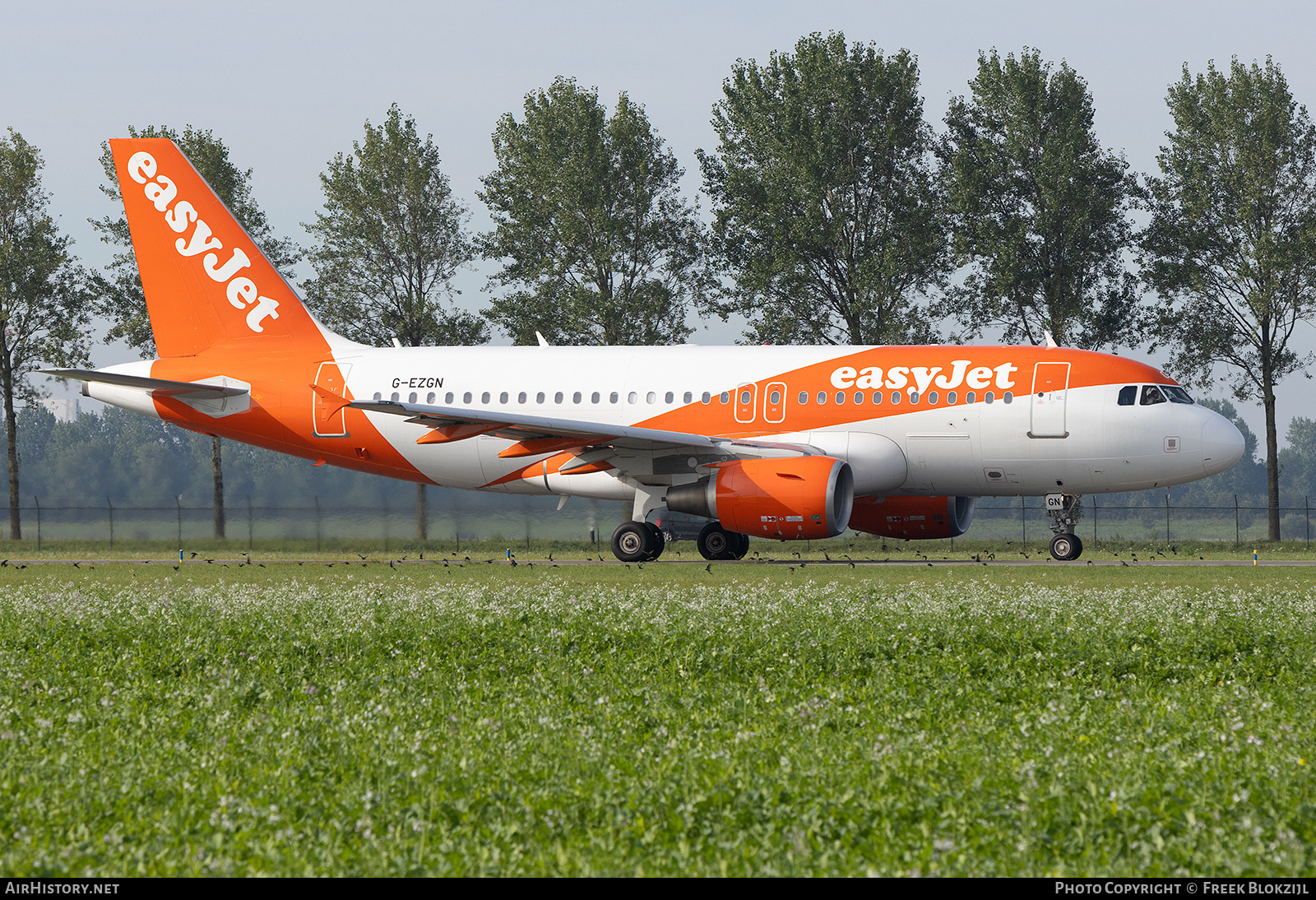 Aircraft Photo of G-EZGN | Airbus A319-111 | EasyJet | AirHistory.net #600684
