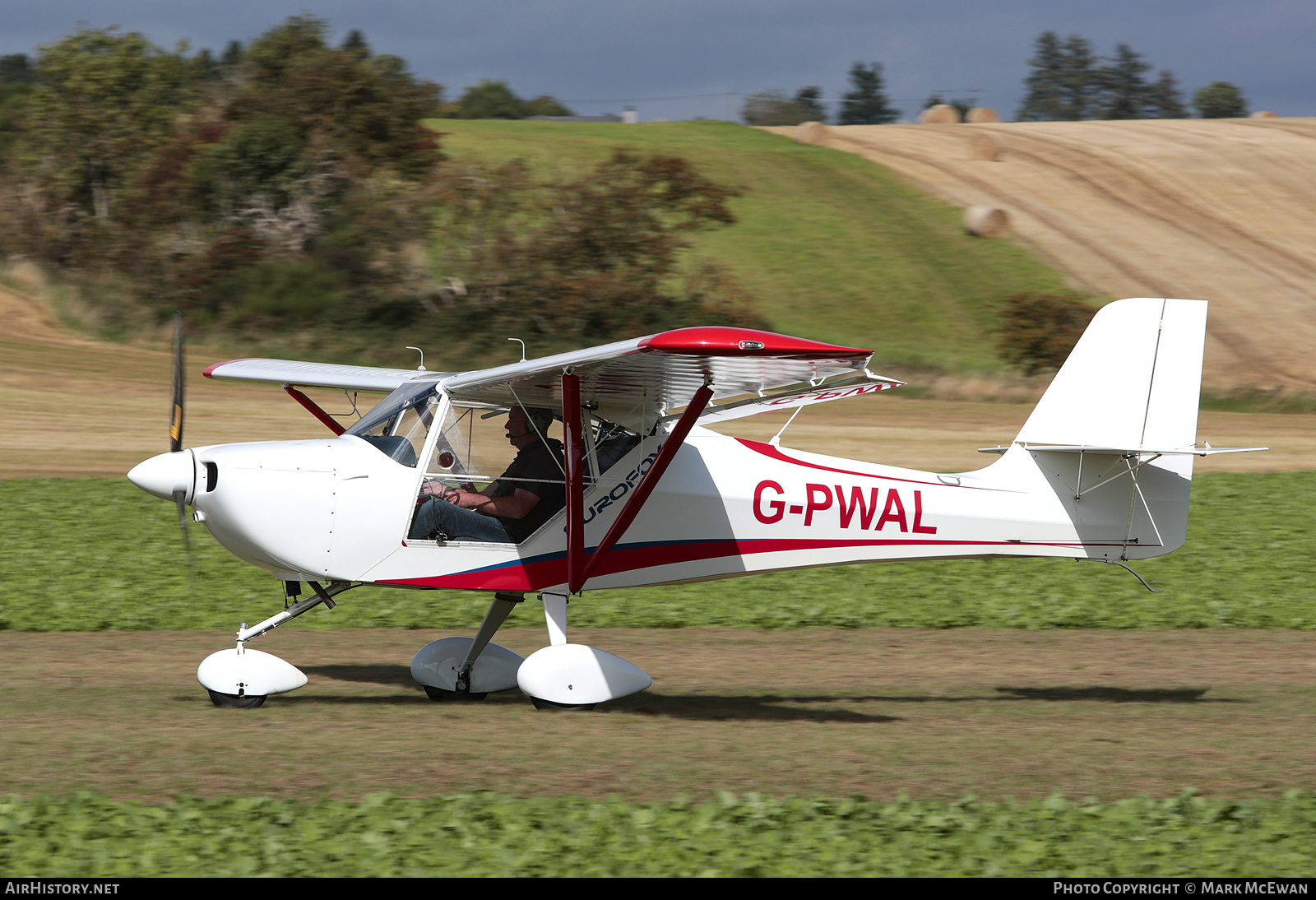 Aircraft Photo of G-PWAL | Aeropro Eurofox 912 (1) | AirHistory.net #600699