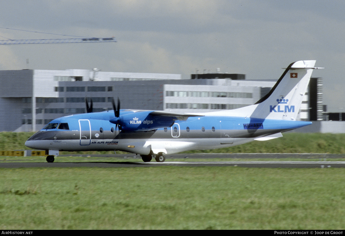Aircraft Photo of HB-AEH | Dornier 328-110 | KLM Alps | AirHistory.net #600710