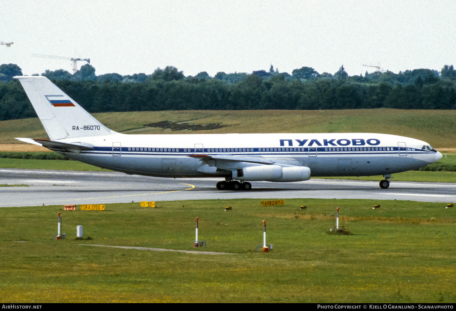 Aircraft Photo of RA-86070 | Ilyushin Il-86 | Pulkovo Airlines | AirHistory.net #600714