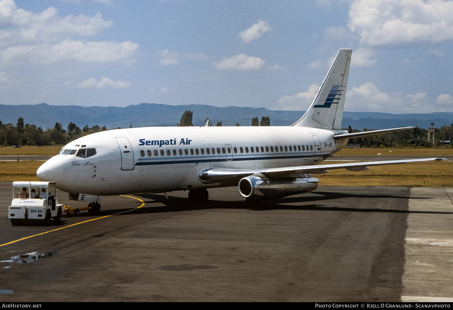 Aircraft Photo of PK-JHE | Boeing 737-281 | Sempati Air | AirHistory.net #600731