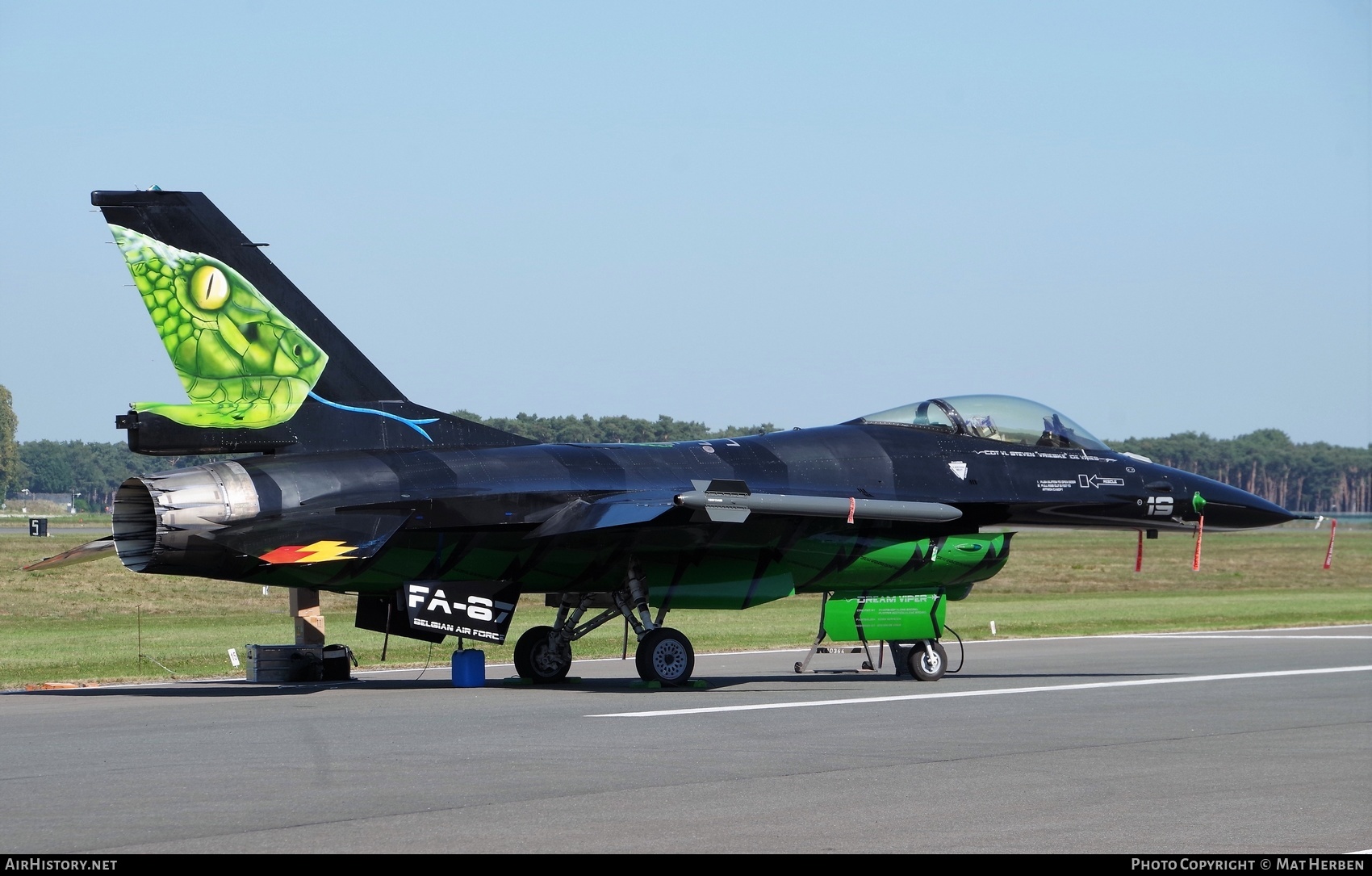 Aircraft Photo of FA-67 | General Dynamics F-16AM Fighting Falcon | Belgium - Air Force | AirHistory.net #600737