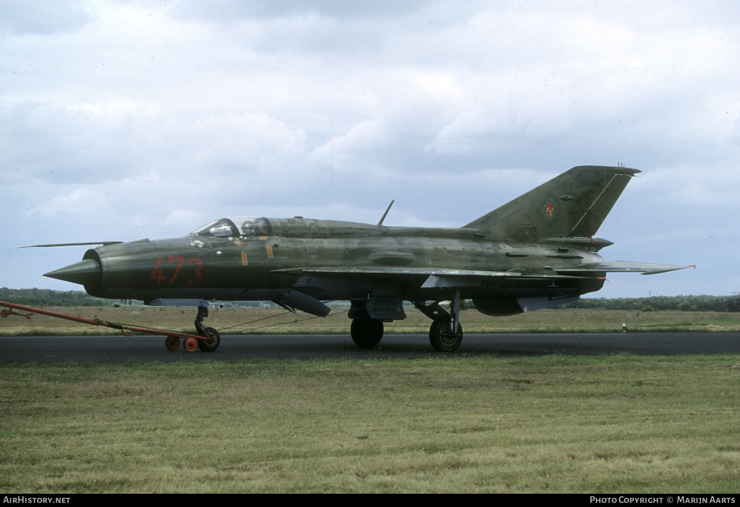 Aircraft Photo of 473 | Mikoyan-Gurevich MiG-21SPS-K | East Germany - Air Force | AirHistory.net #600746