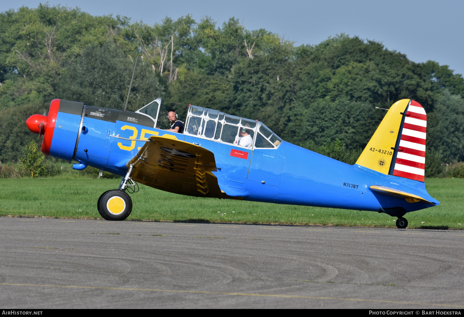 Aircraft Photo of N313BT / 42-43210 | Vultee BT-13A Valiant | Early Birds | USA - Air Force | AirHistory.net #600747