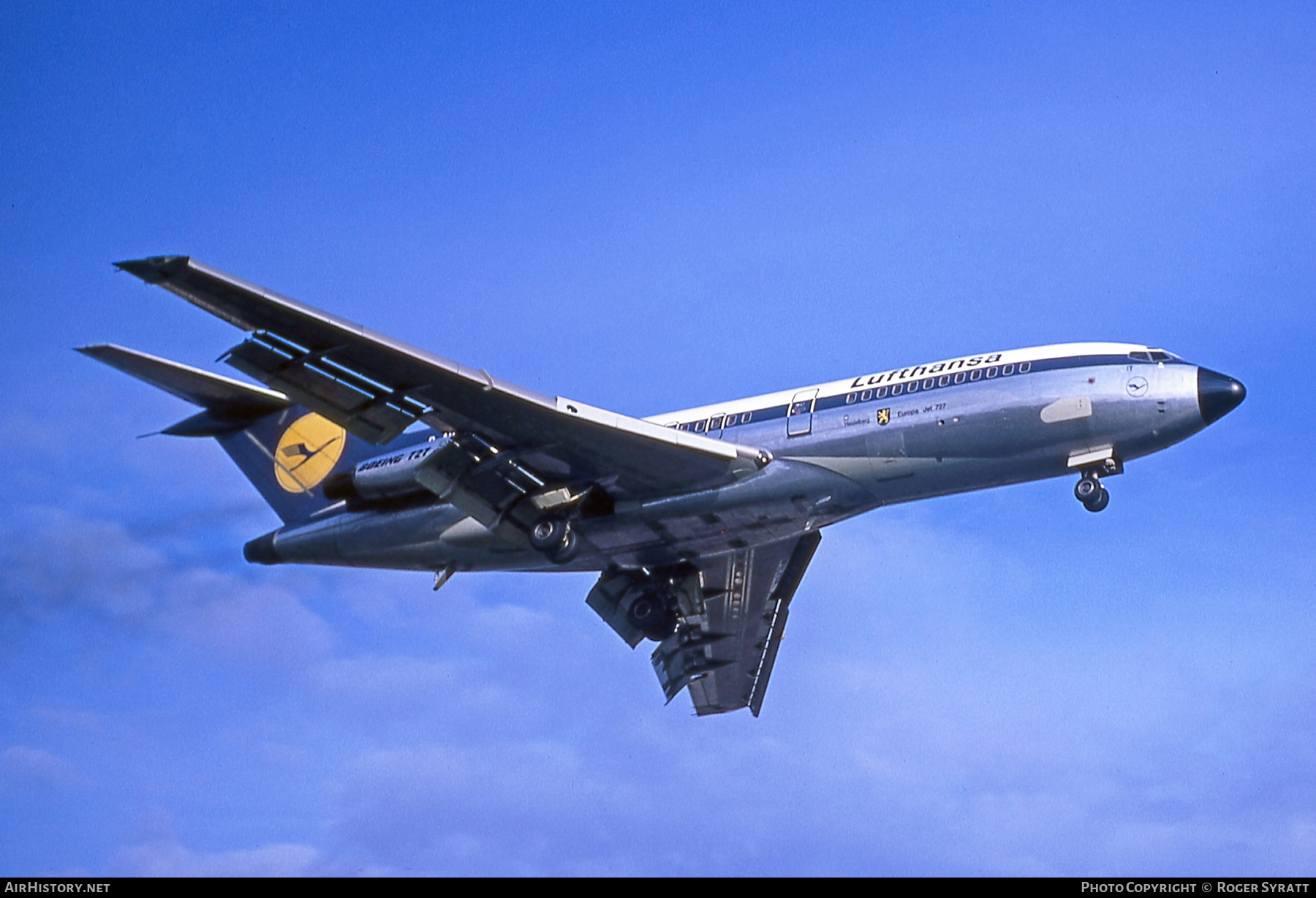 Aircraft Photo of D-ABIT | Boeing 727-30 | Lufthansa | AirHistory.net #600755
