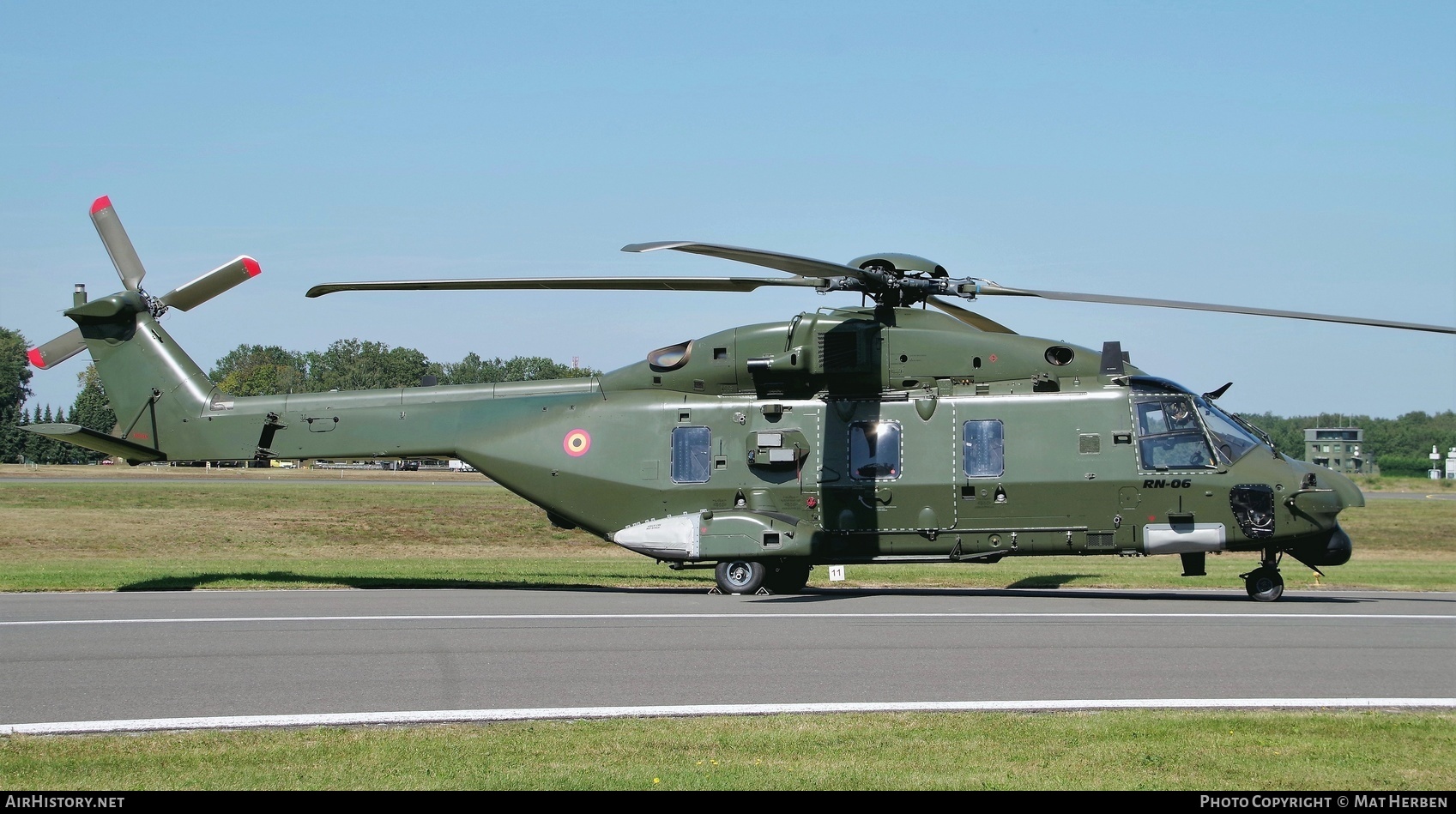 Aircraft Photo of RN-06 | NHI NH90 TTH | Belgium - Air Force | AirHistory.net #600767