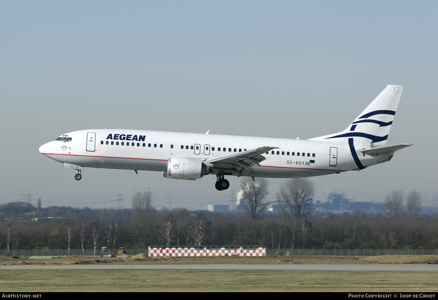 Aircraft Photo of SX-BGX | Boeing 737-46B | Aegean Airlines | AirHistory.net #600776