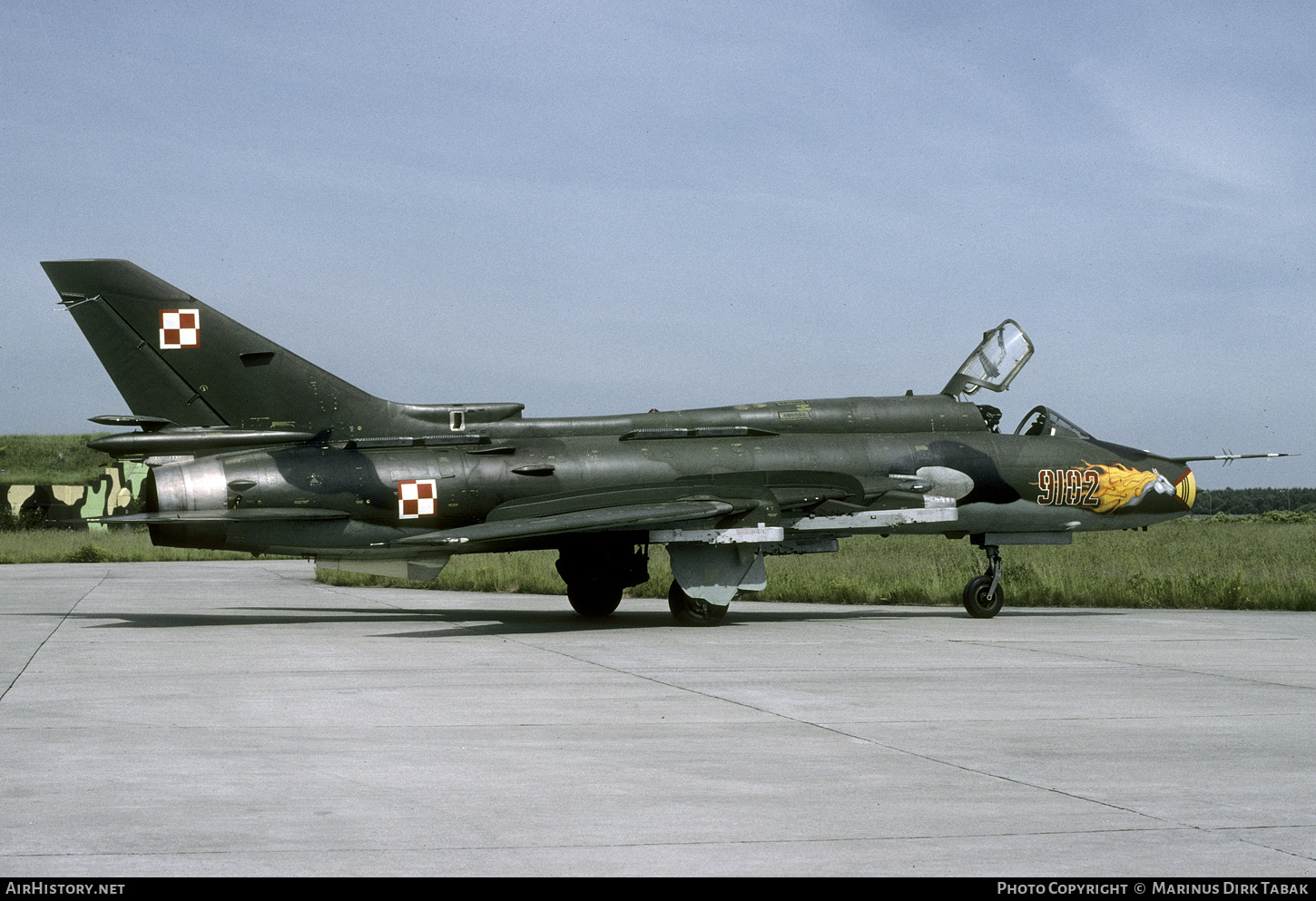 Aircraft Photo of 9102 | Sukhoi Su-22M4 | Poland - Air Force | AirHistory.net #600779