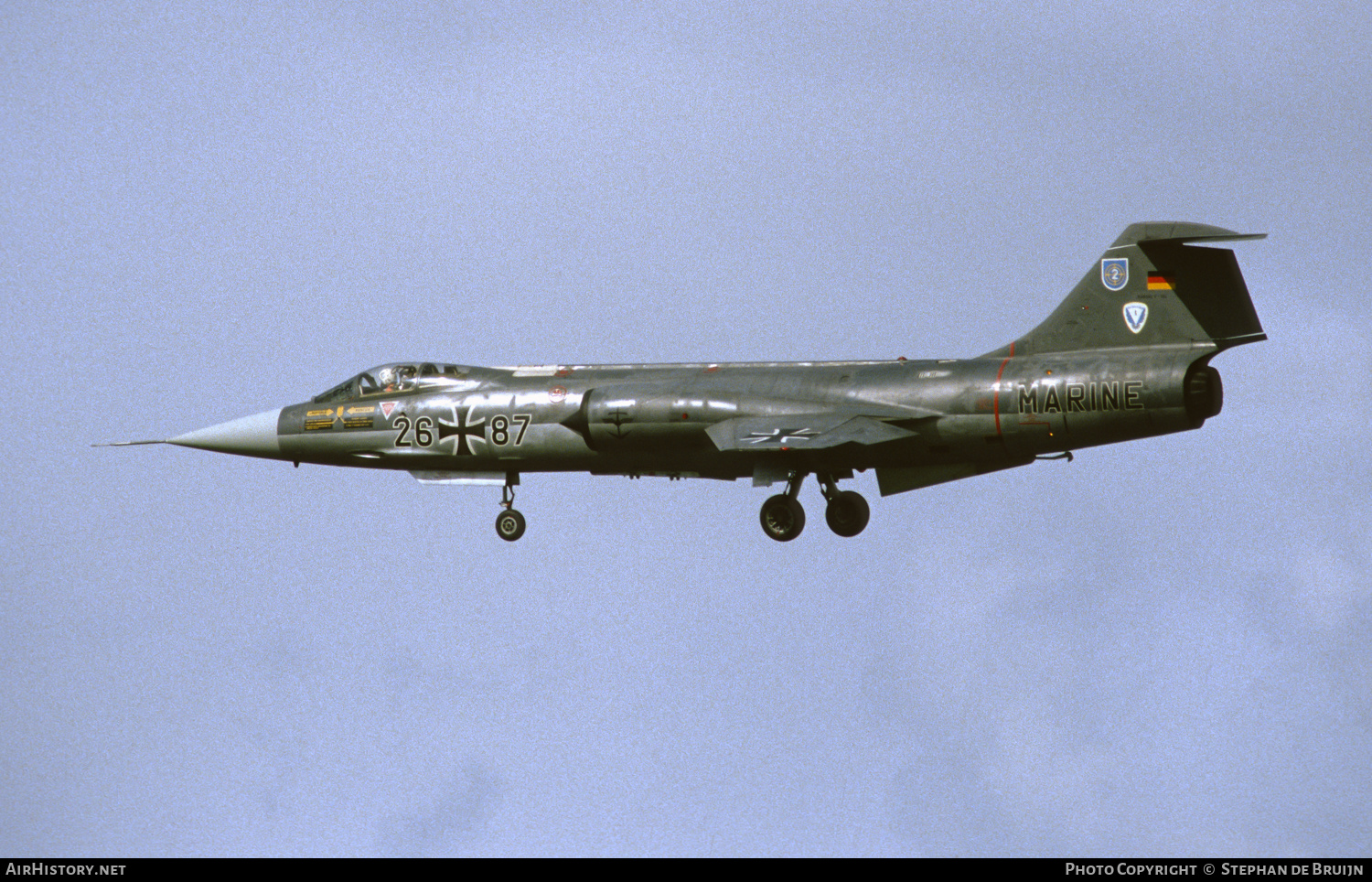 Aircraft Photo of 2687 | Lockheed F-104G Starfighter | Germany - Navy | AirHistory.net #600787