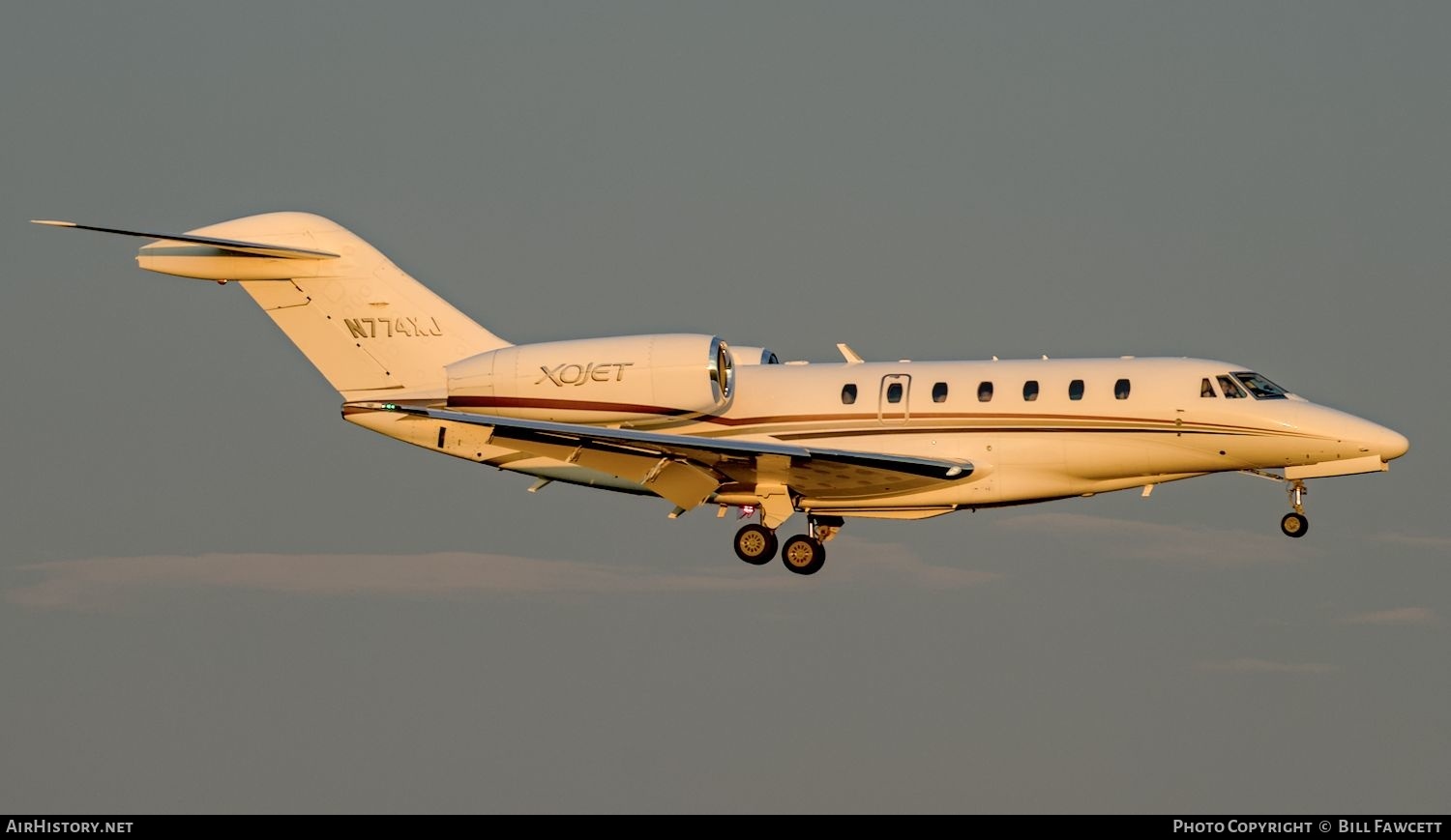 Aircraft Photo of N774XJ | Cessna 750 Citation X | XOJet | AirHistory.net #600814