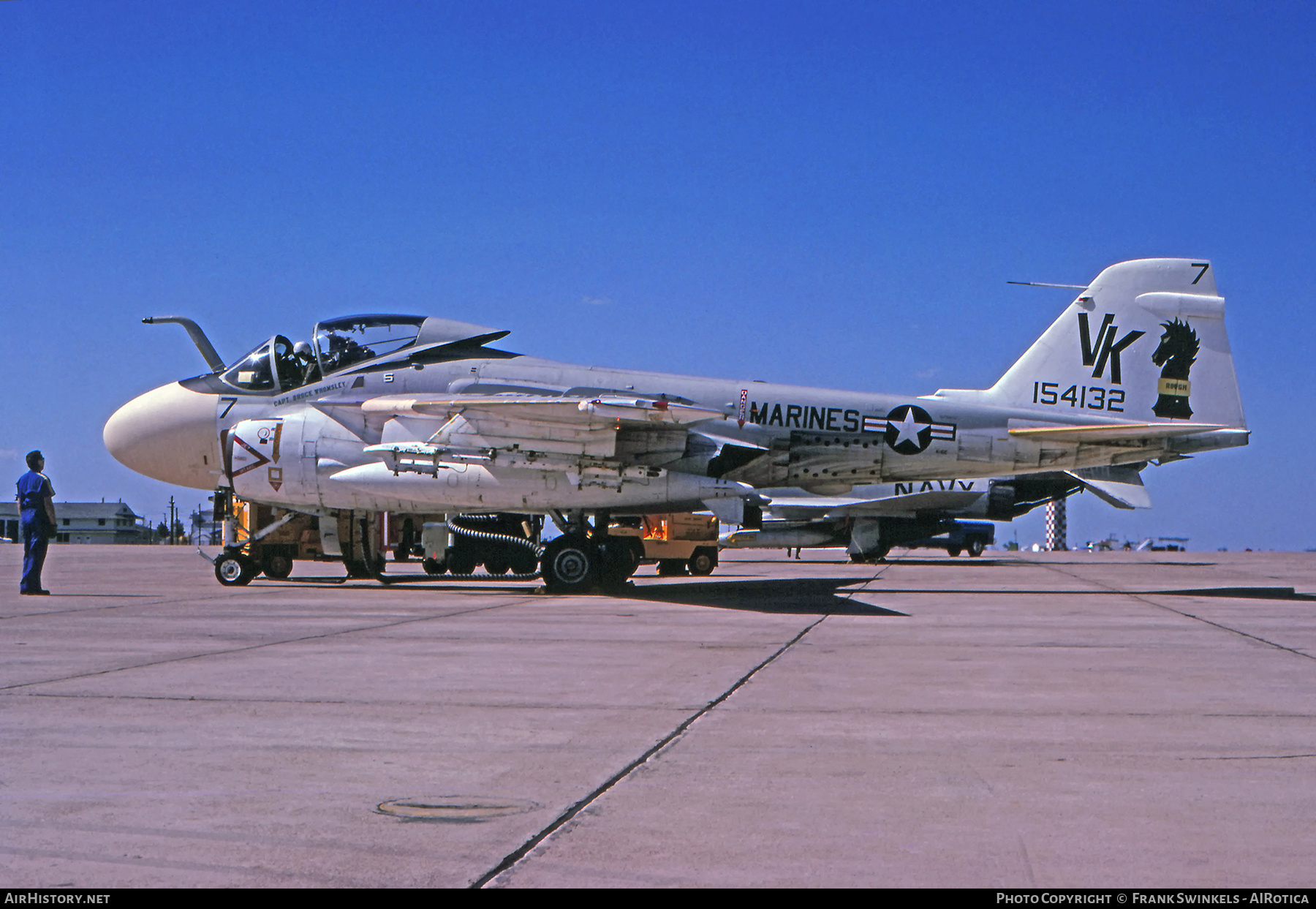 Aircraft Photo of 154132 | Grumman A-6E Intruder | USA - Marines | AirHistory.net #600826