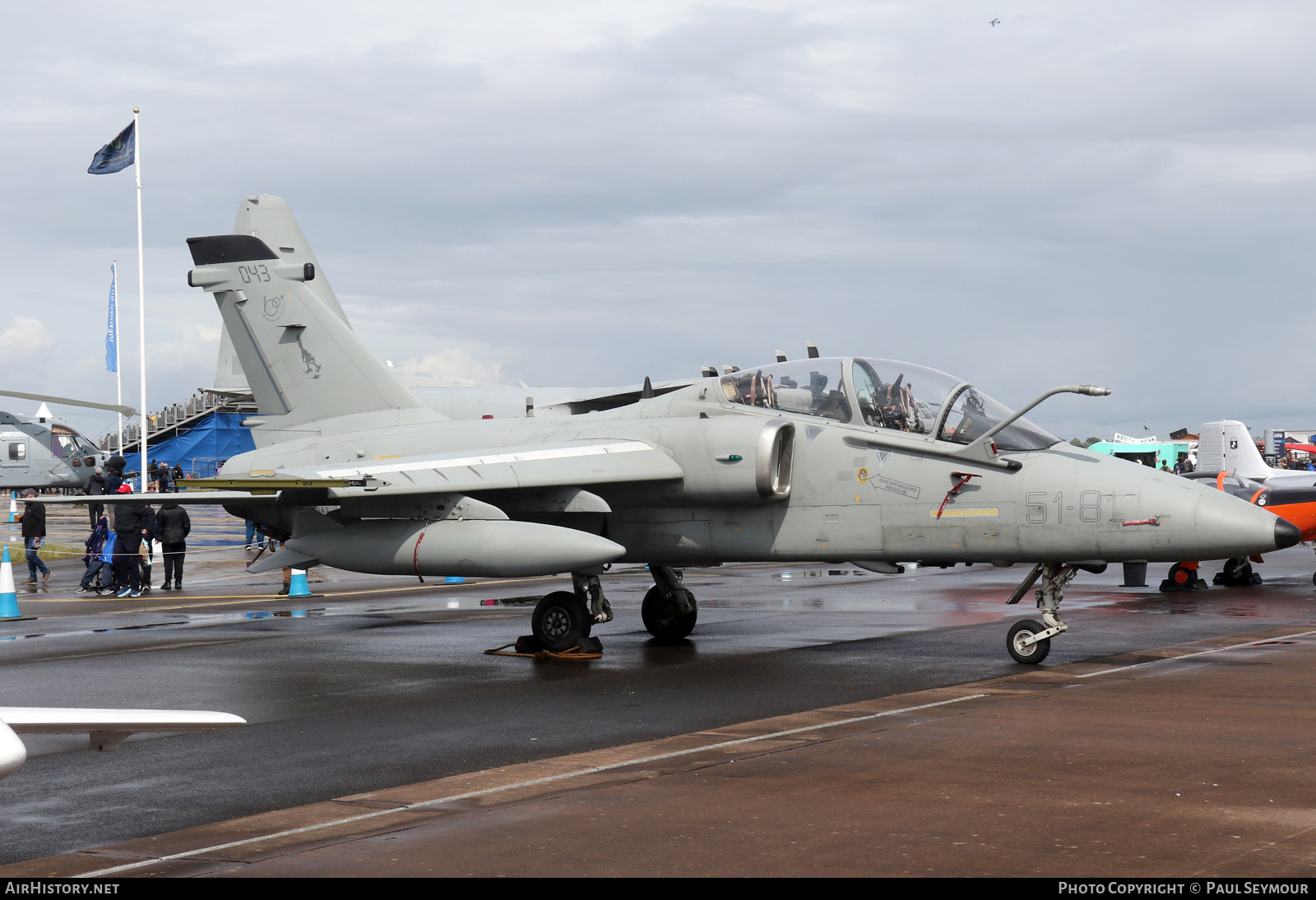 Aircraft Photo of MM55043 | AMX International AMX-T | Italy - Air Force | AirHistory.net #600829