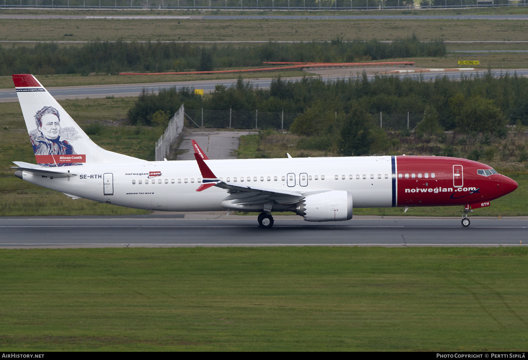 Aircraft Photo of SE-RTH | Boeing 737-8 Max 8 | Norwegian | AirHistory.net #600854