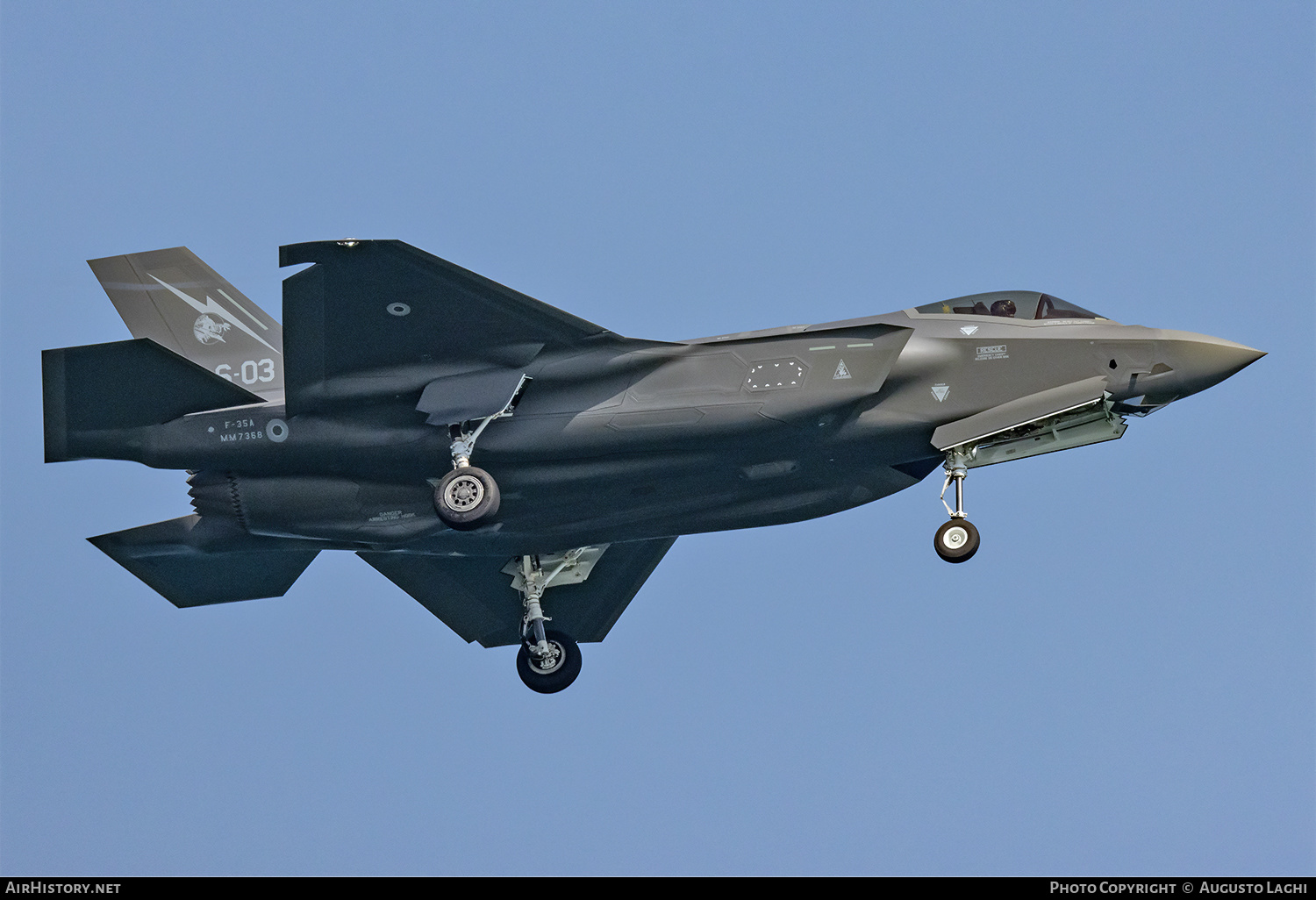 Aircraft Photo of MM7368 | Lockheed Martin F-35A Lightning II | Italy - Air Force | AirHistory.net #600897