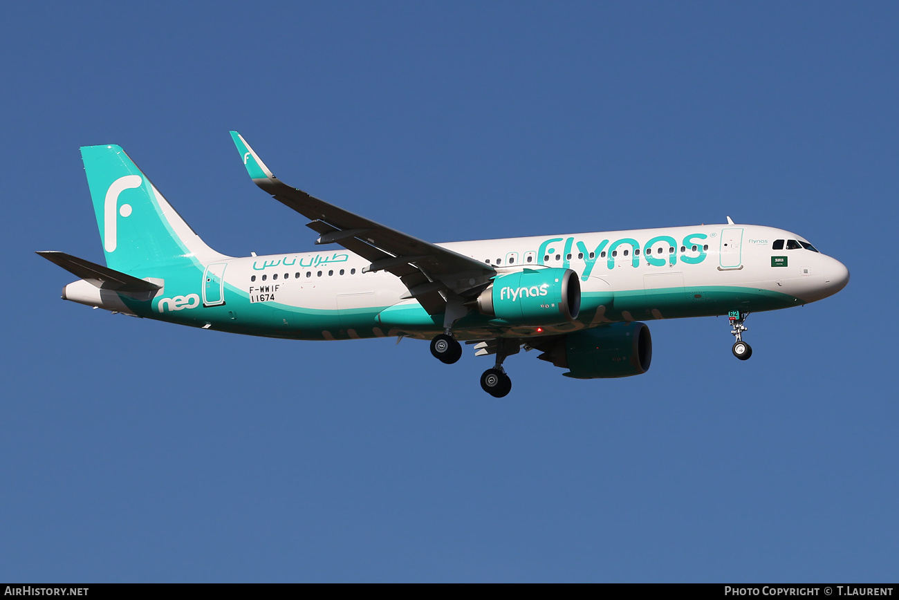 Aircraft Photo of F-WWIF | Airbus A320-251N | Flynas | AirHistory.net #600913