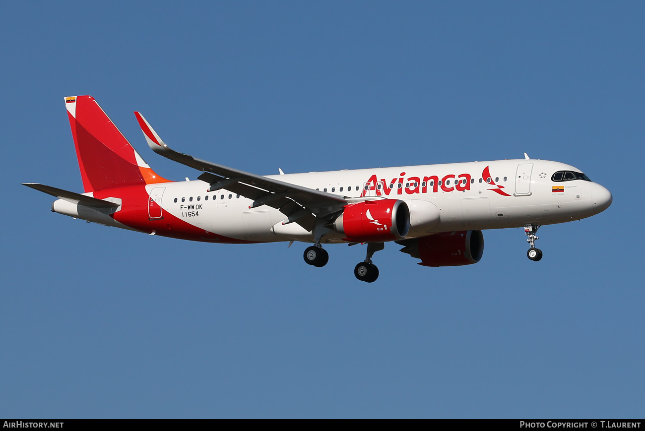 Aircraft Photo of F-WWDK | Airbus A320-251N | Avianca | AirHistory.net #600916