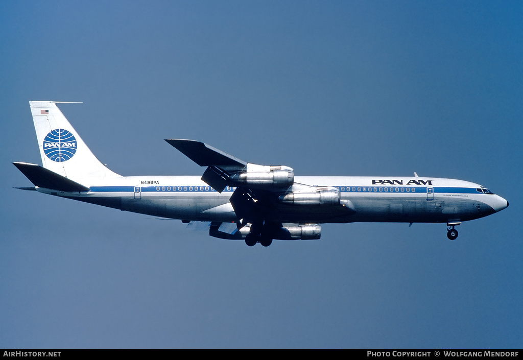 Aircraft Photo of N496PA | Boeing 707-321B | Pan American World Airways - Pan Am | AirHistory.net #600926