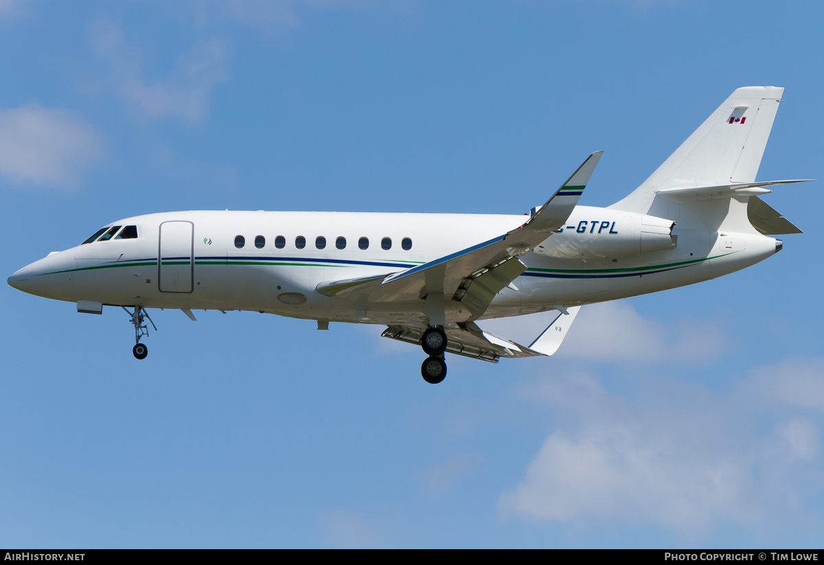 Aircraft Photo of C-GTPL | Dassault Falcon 2000EX | AirHistory.net #600950