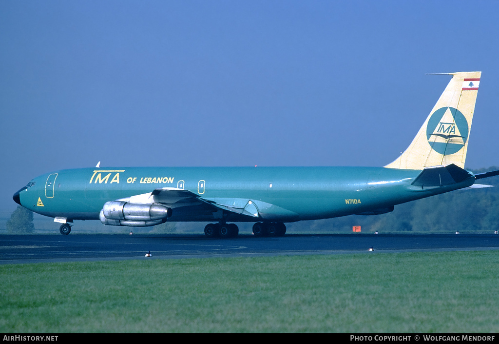 Aircraft Photo of N7104 | Boeing 707-327C | TMA of Lebanon - Trans Mediterranean Airways | AirHistory.net #600972