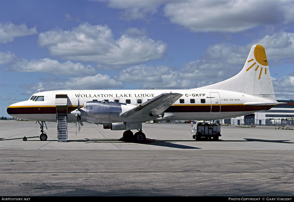 Aircraft Photo of C-GKFP | Convair 580 | Wollaston Lake Lodge | AirHistory.net #600980