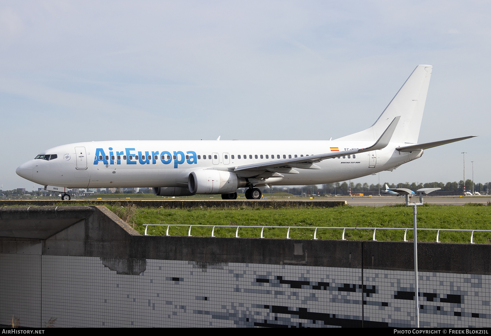 Aircraft Photo of EC-NVQ | Boeing 737-8AS | Air Europa | AirHistory.net #600981