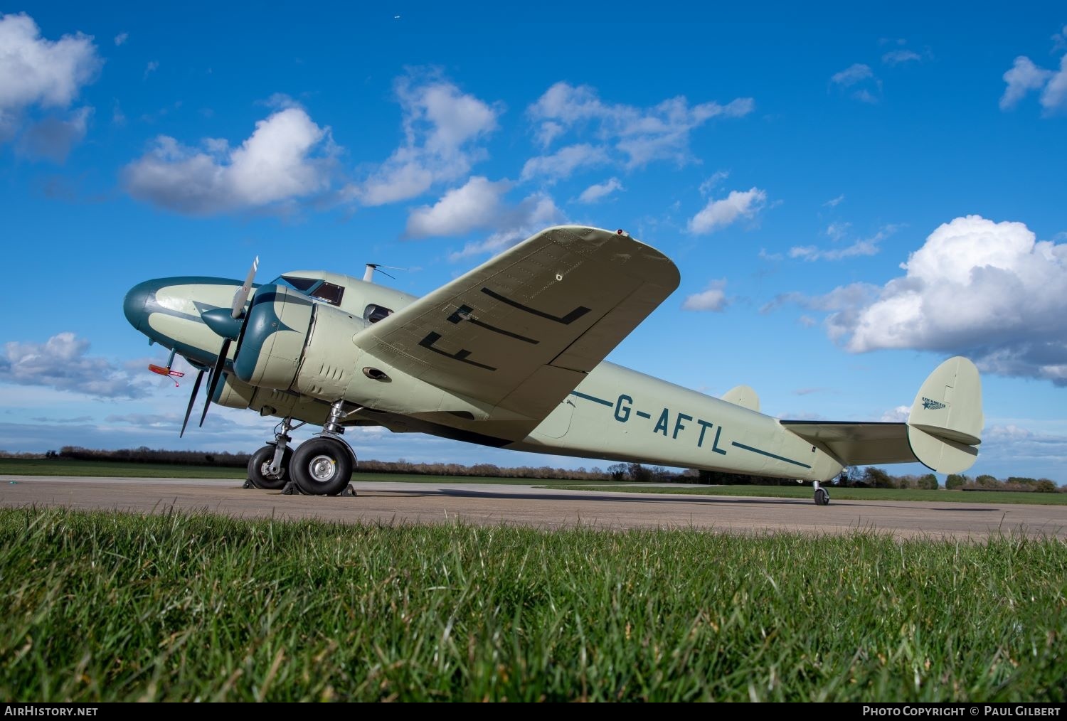Aircraft Photo of G-AFTL | Lockheed 12-A Electra Junior | AirHistory.net #600985