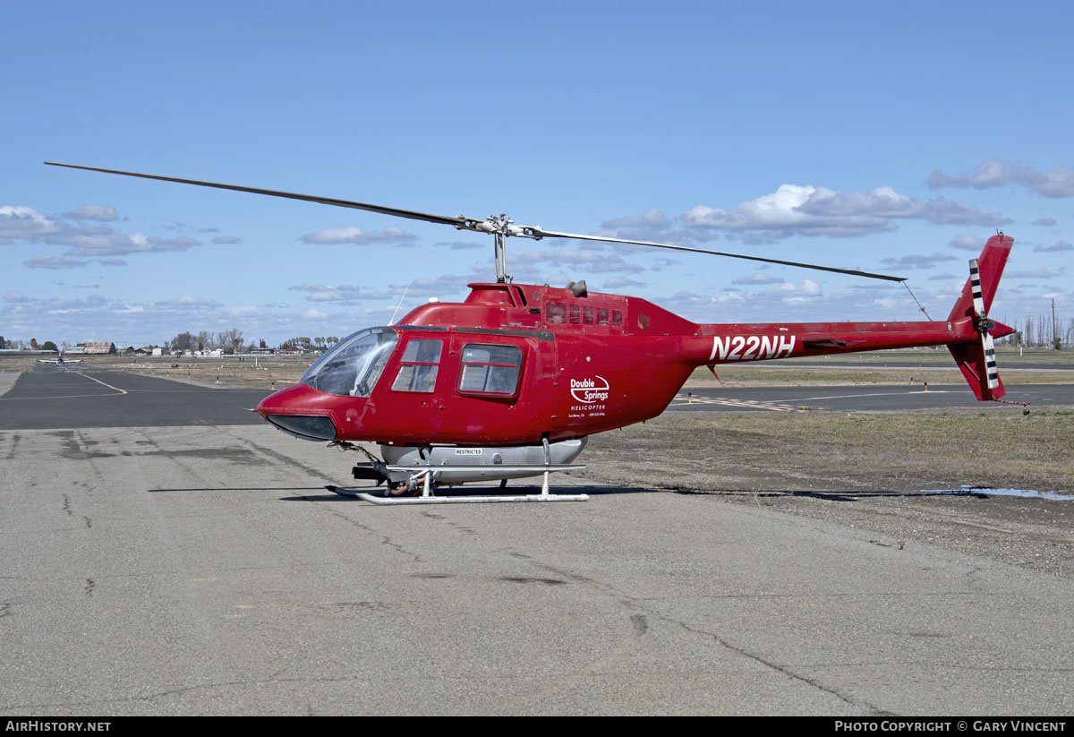 Aircraft Photo of N22NH | Bell 206B-2 JetRanger II | Double Springs Helicopter | AirHistory.net #601002