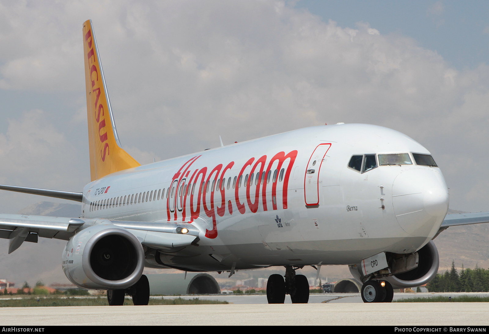 Aircraft Photo of TC-CPD | Boeing 737-82R | Pegasus Airlines | AirHistory.net #601010