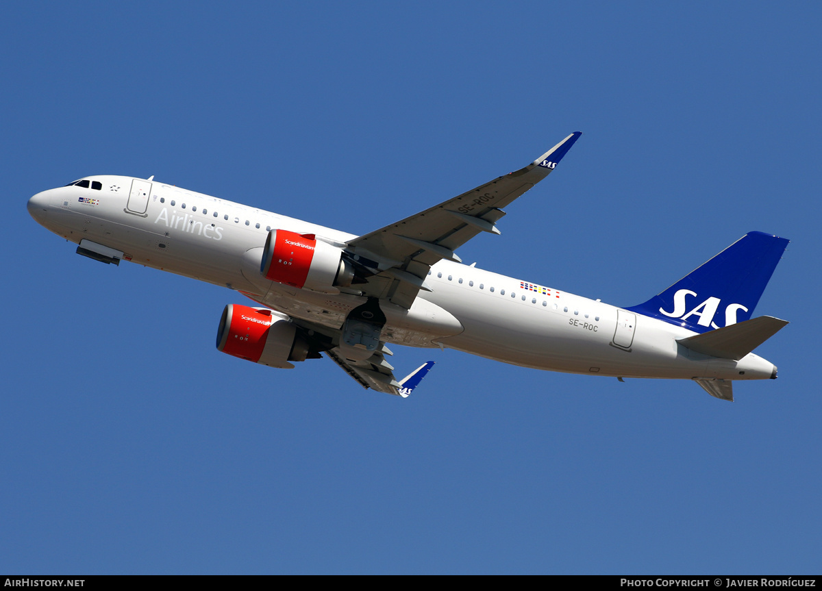 Aircraft Photo of SE-ROC | Airbus A320-251N | Scandinavian Airlines - SAS | AirHistory.net #601016