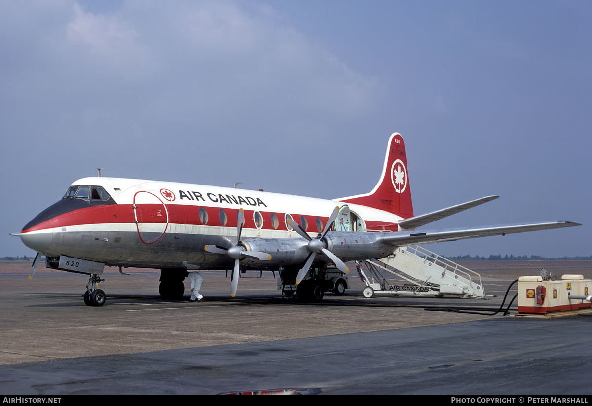 Aircraft Photo of CF-THB | Vickers 757 Viscount | Air Canada | AirHistory.net #601022