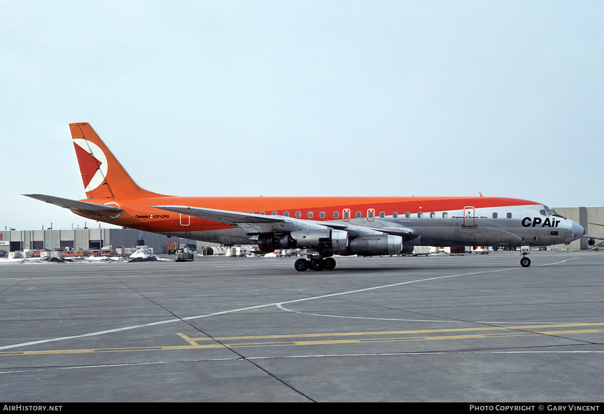 Aircraft Photo of CF-CPG | Douglas DC-8-43 | CP Air | AirHistory.net #601023