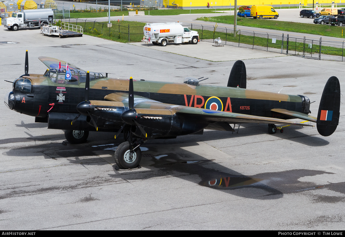 Aircraft Photo of C-GVRA / KB726 | Avro 683 Lancaster B10 | Canadian Warplane Heritage | UK - Air Force | AirHistory.net #601027
