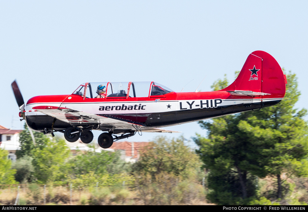 Aircraft Photo of LY-HIP | Yakovlev Yak-52 | AirHistory.net #601041