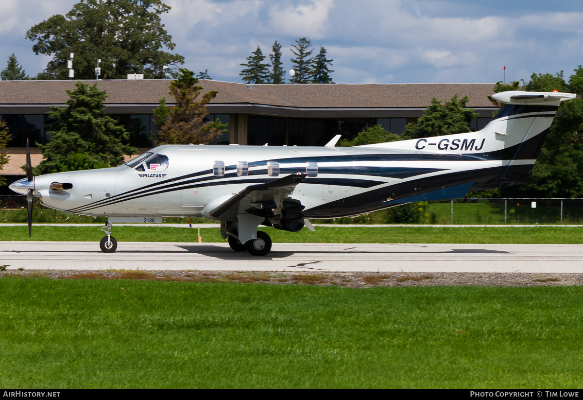 Aircraft Photo of C-GSMJ | Pilatus PC-12NGX (PC-12/47E) | AirHistory.net #601056