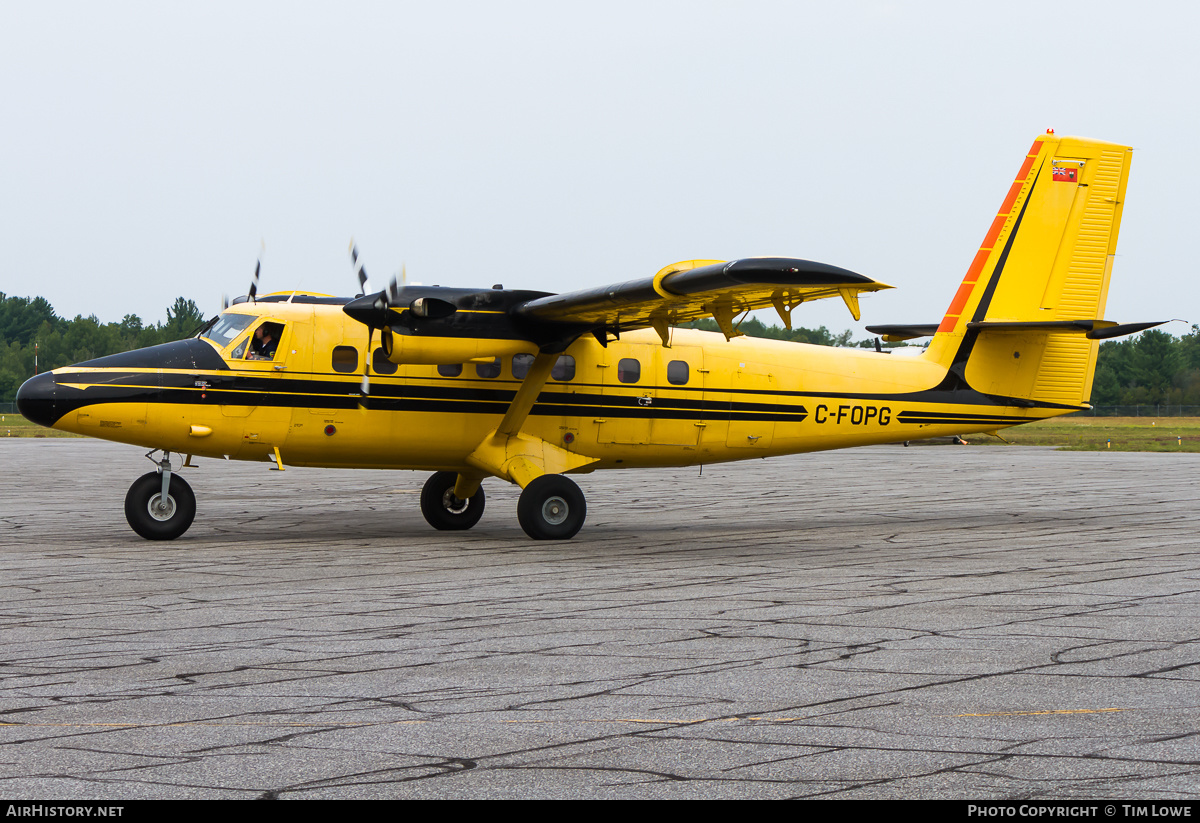 Aircraft Photo of C-FOPG | De Havilland Canada DHC-6-300 Twin Otter | Ontario Ministry of Natural Resources | AirHistory.net #601057