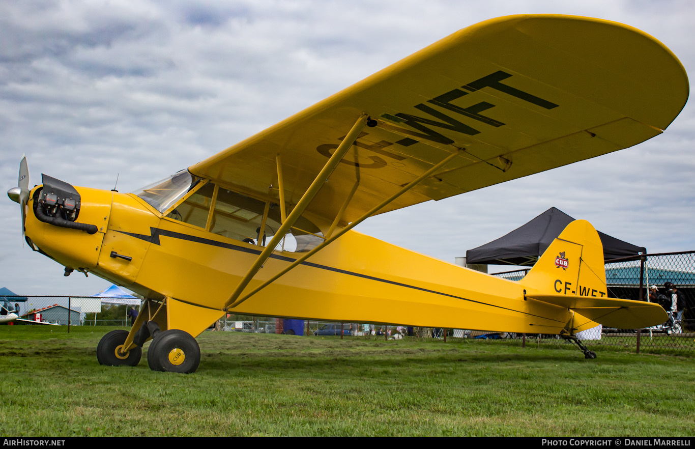 Aircraft Photo of CF-WFT | Piper J-3C-65 Cub | AirHistory.net #601060