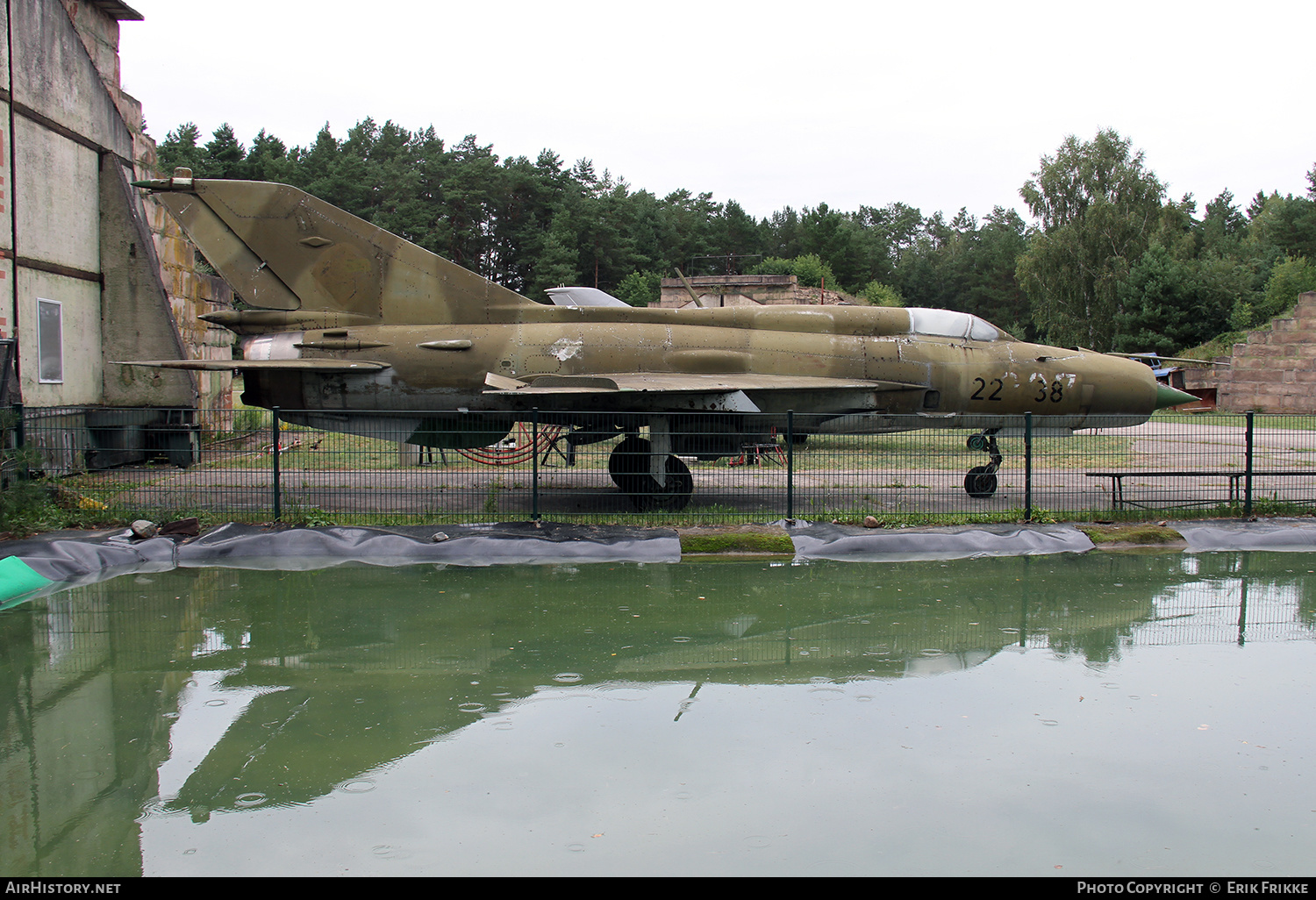 Aircraft Photo of 2238 / 897 | Mikoyan-Gurevich MiG-21SPS | Germany - Air Force | AirHistory.net #601077