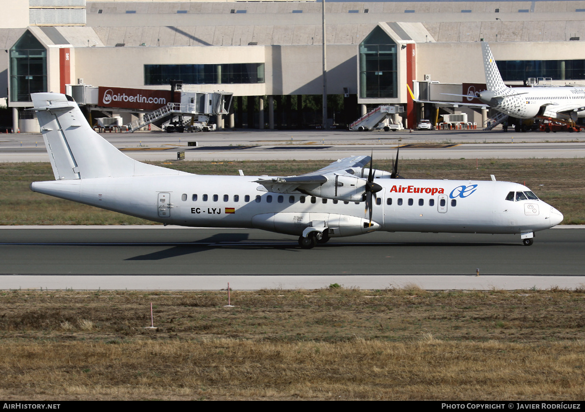 Aircraft Photo of EC-LYJ | ATR ATR-72-500 (ATR-72-212A) | Air Europa | AirHistory.net #601101