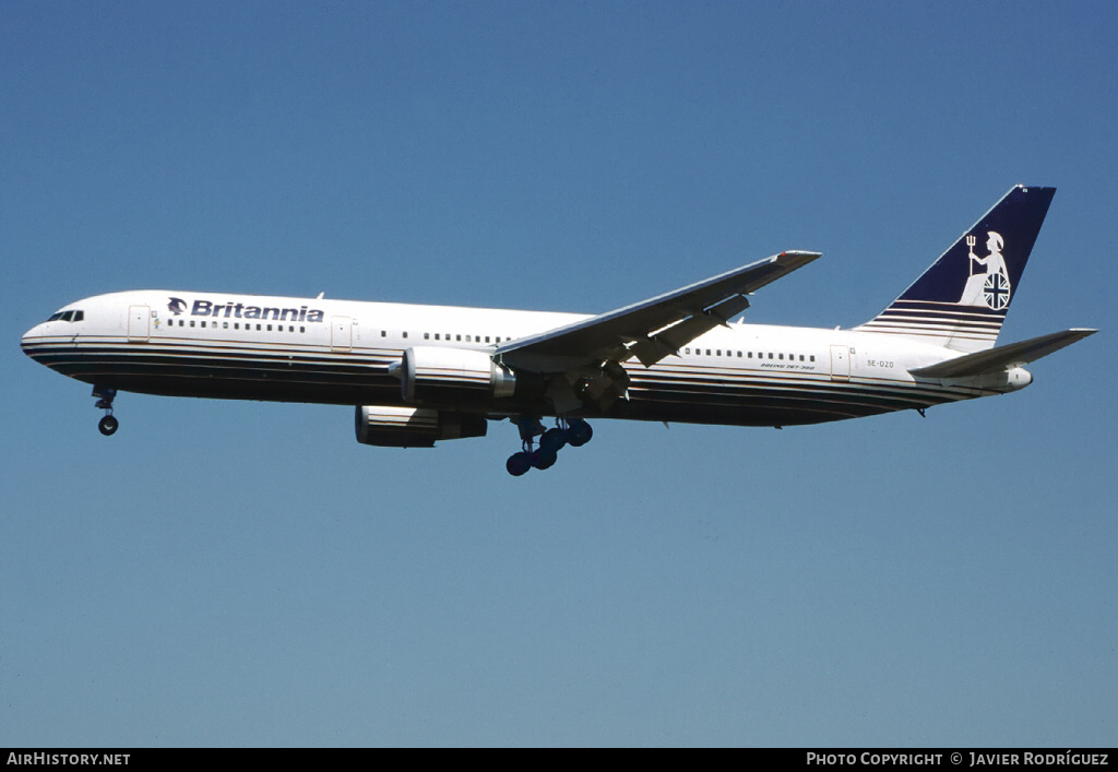 Aircraft Photo of SE-DZO | Boeing 767-304/ER | Britannia Airways | AirHistory.net #601110