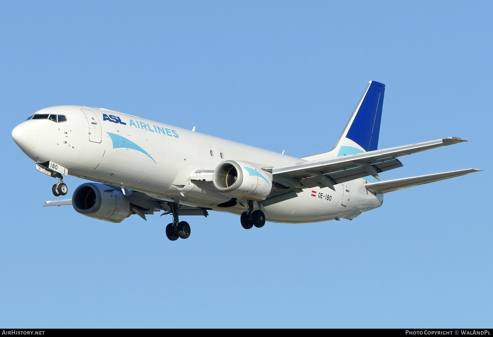 Aircraft Photo of OE-IBO | Boeing 737-490(SF) | ASL Airlines | AirHistory.net #601117