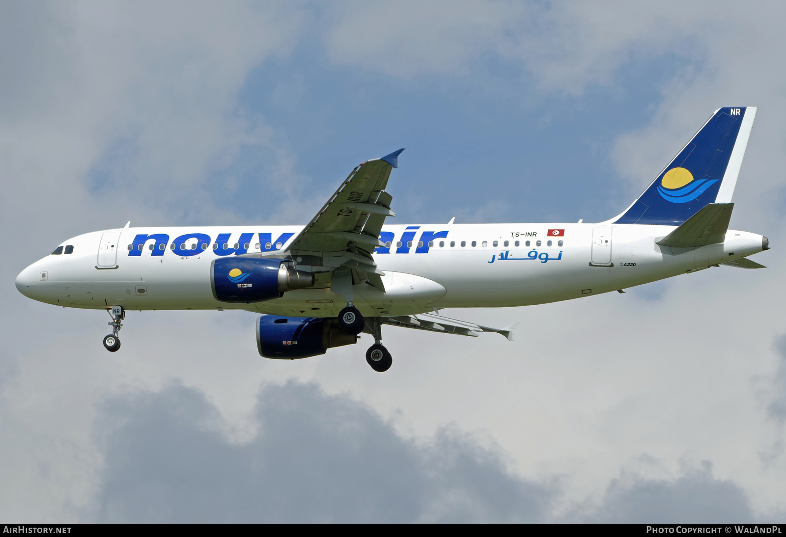Aircraft Photo of TS-INR | Airbus A320-214 | Nouvelair Tunisie | AirHistory.net #601118