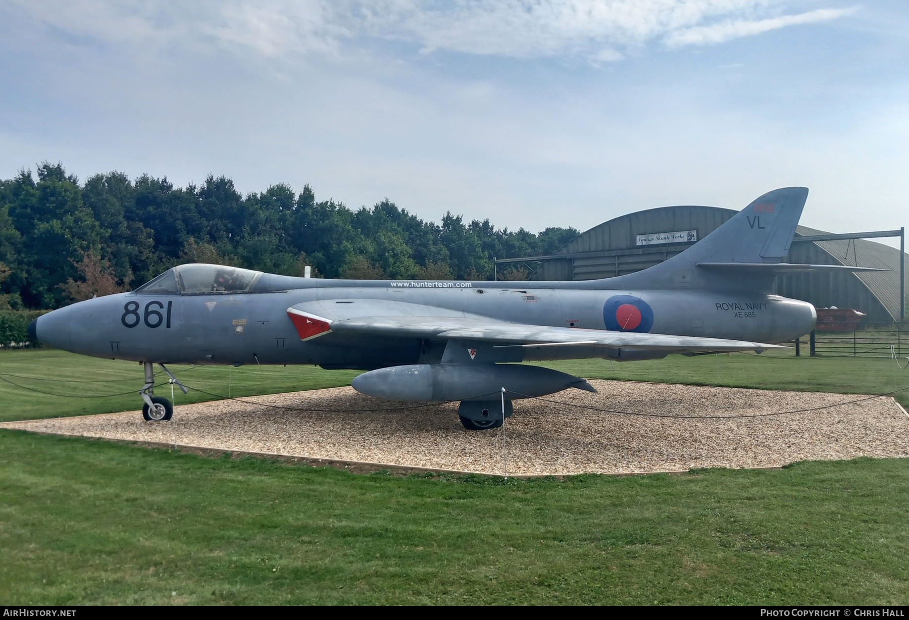 Aircraft Photo of XE685 | Hawker Hunter GA11 | UK - Navy | AirHistory.net #601129