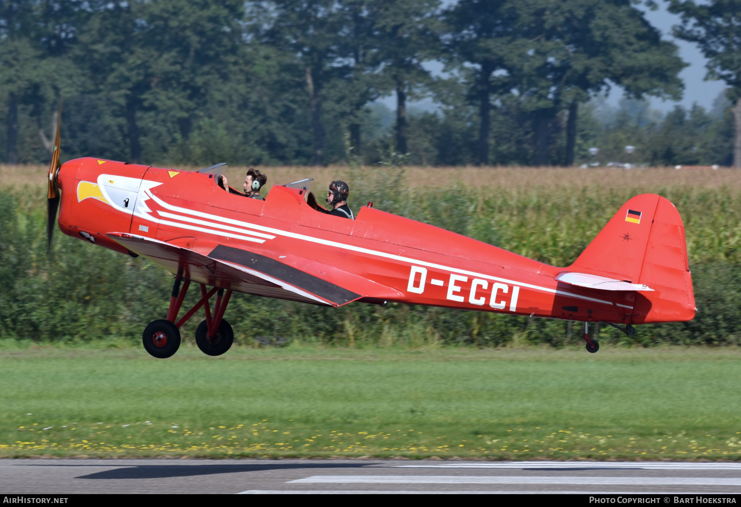 Aircraft Photo of D-ECCI | Klemm Kl 35D | AirHistory.net #601136