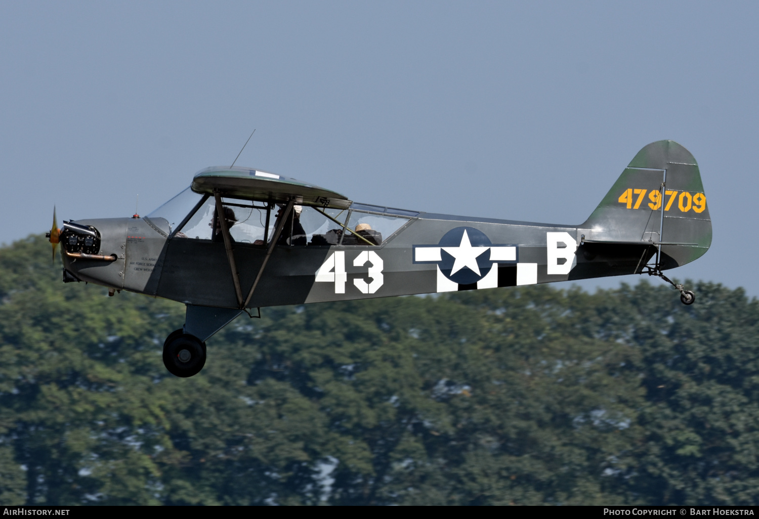 Aircraft Photo of N29EG / 44-79709 | Piper J-3C-65 Cub | USA - Army | AirHistory.net #601138