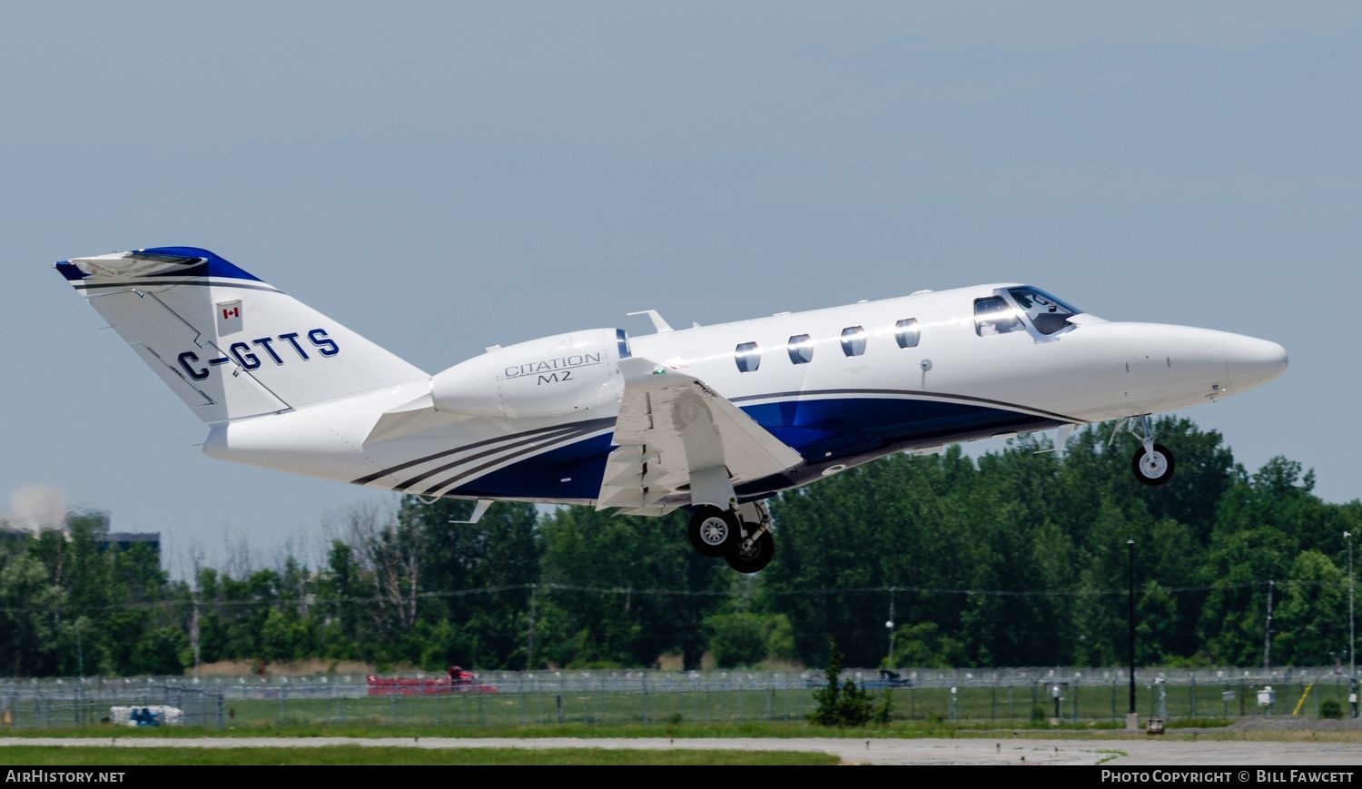 Aircraft Photo of C-GTTS | Cessna 525 CitationJet M2 | AirHistory.net #601168